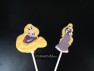 481sp Magical Hair Princess II Chocolate Candy Lollipop Mold